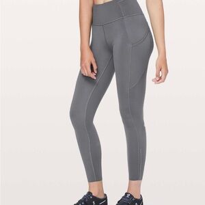 Lululemon Fast & Free 7/8 Tight II *Nulux 25", size 6